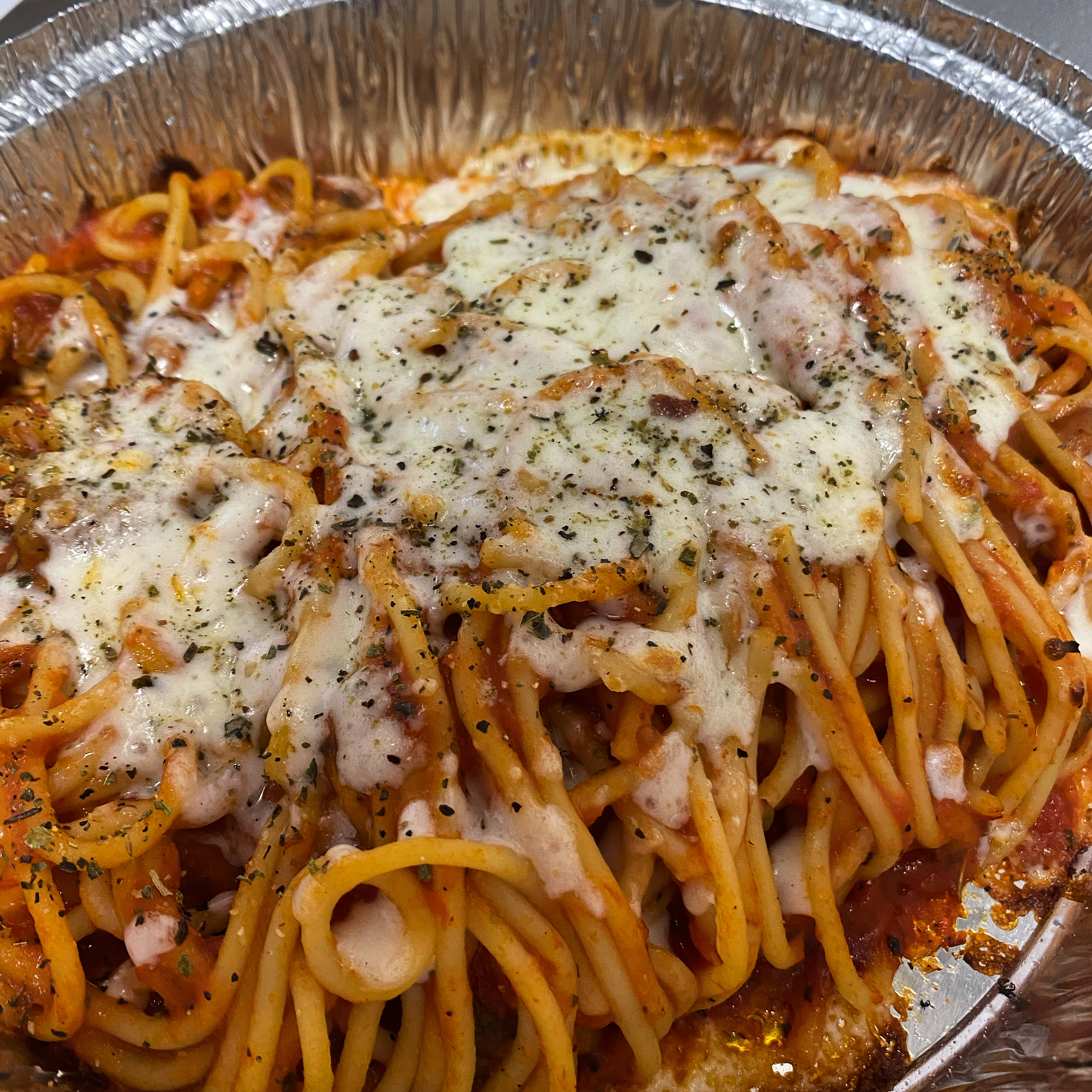 Order Tomato sauce pasta food online from Mamamia Kitchen store, San Diego on bringmethat.com