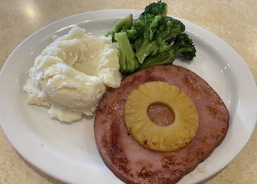 Order Ham Steak with Pineapple Ring food online from Liberty Family Restaurant store, Rochester on bringmethat.com