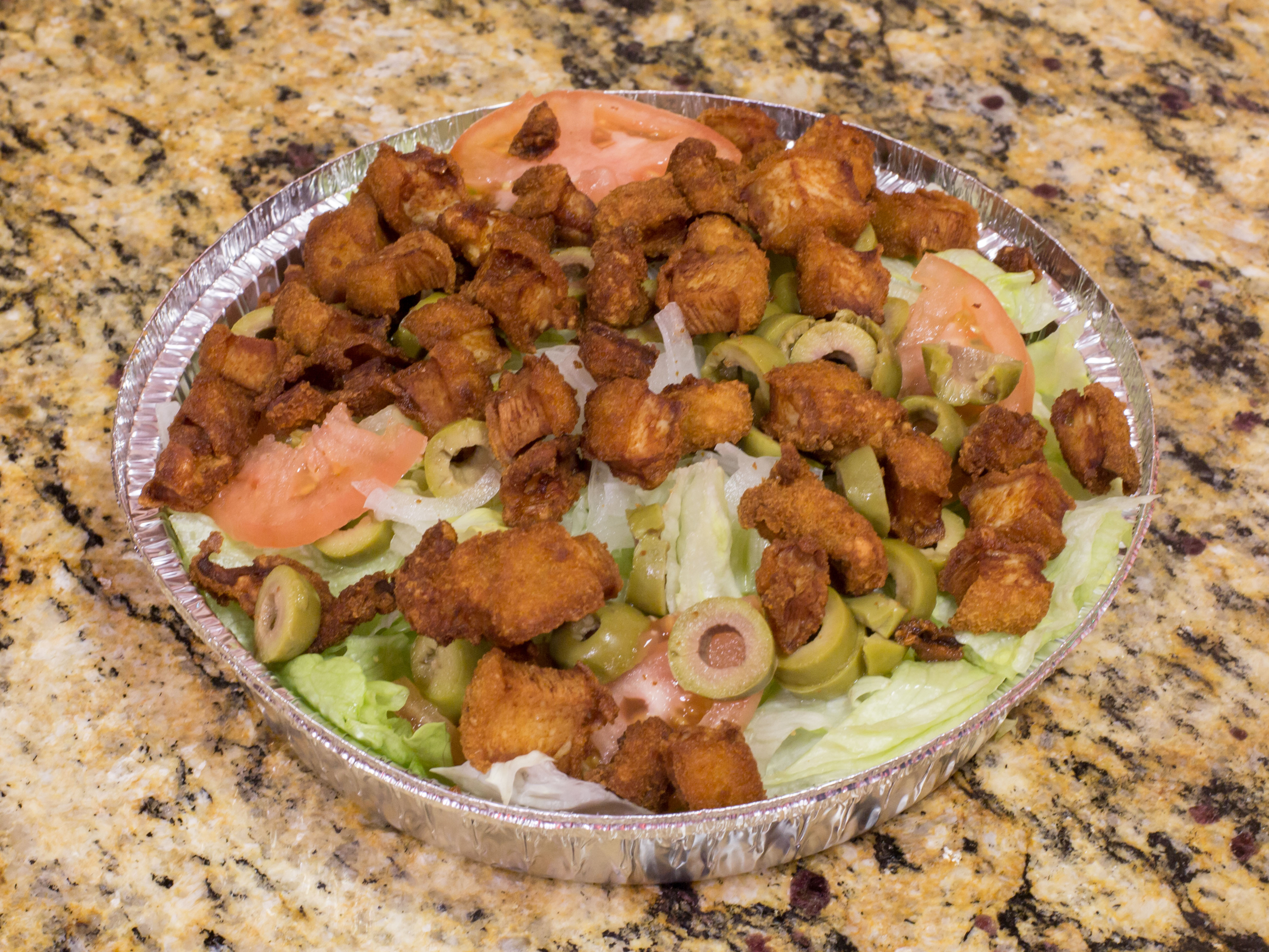 Order Breaded Chicken Salad food online from Little Italy store, Ridgefield Park on bringmethat.com