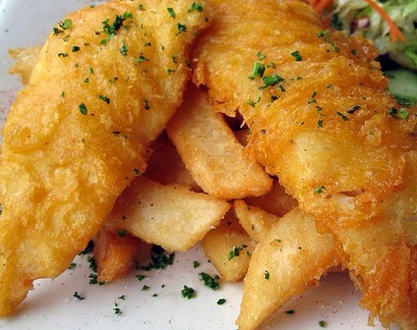 Order Pub-style Fish N’ Chips food online from Scruffy Murphy Irish Pub & Eatery store, Columbus on bringmethat.com