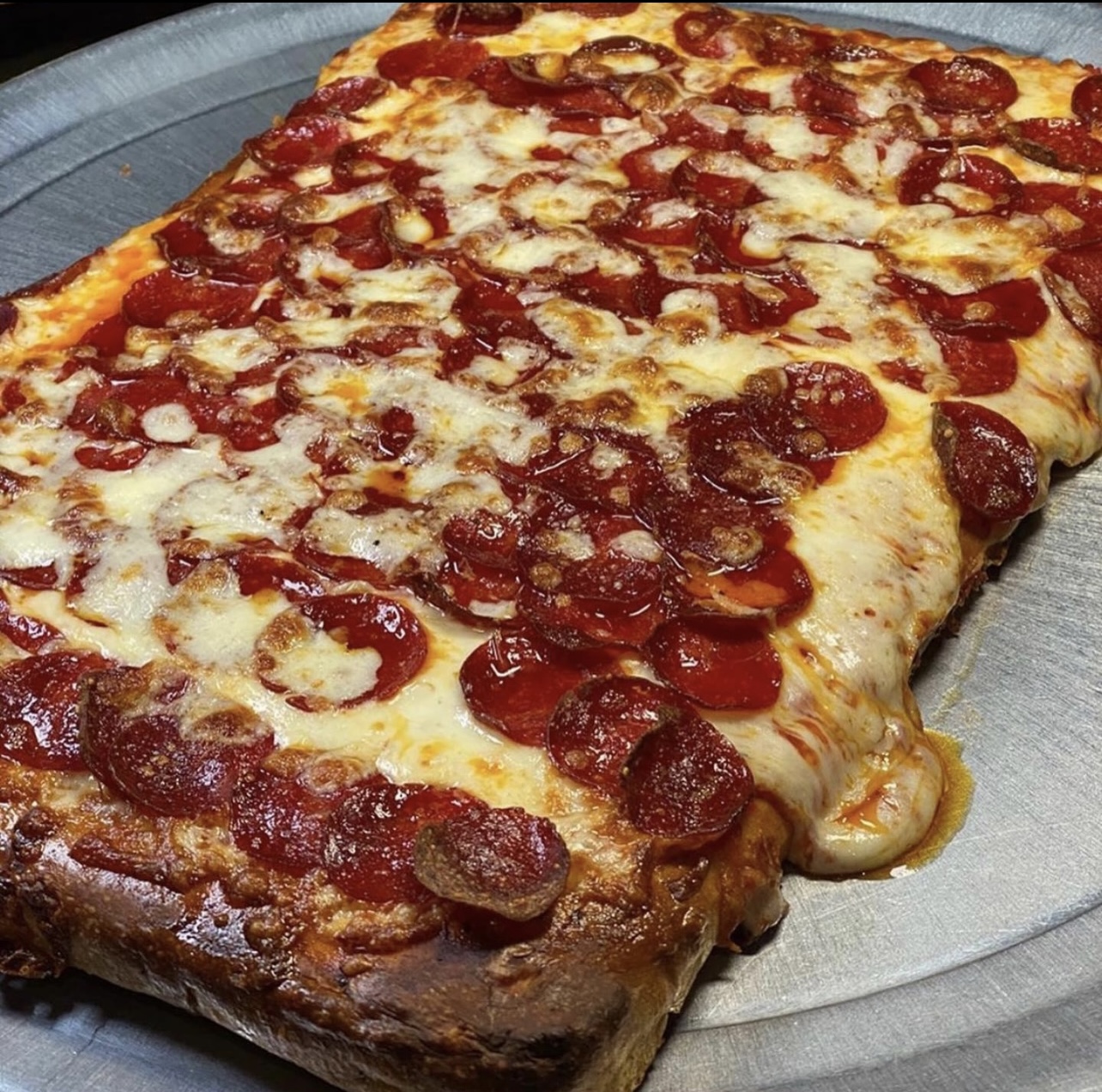 Order Sicilian Pepperoni Pizza food online from East Village Pizza & Kebabs store, New York on bringmethat.com
