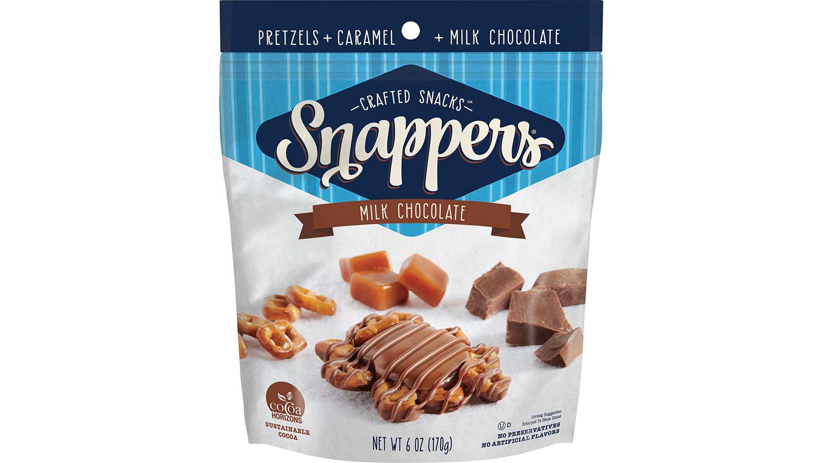 Order Snappers Original Milk Chocolate food online from Lula Convenience Store store, Evesham on bringmethat.com