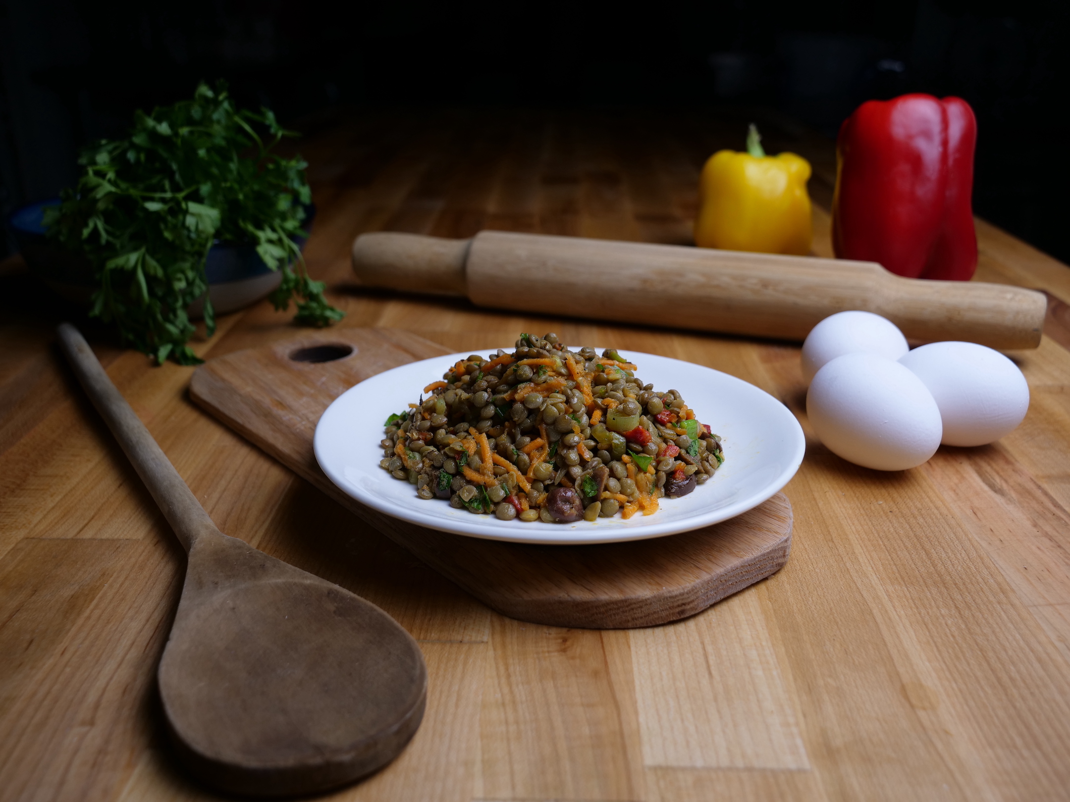 Order Mediterranean Lentil Salad food online from Pi Bakerie and Eatery store, New York on bringmethat.com