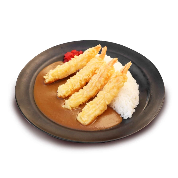 Order 33. Shrimp  Katsu Curry Rice food online from Tea Time Express store, Corona on bringmethat.com