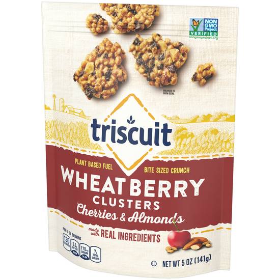 Order Triscuit Wheatberry Clusters Cherries & Almonds food online from Deerings Market store, Traverse City on bringmethat.com