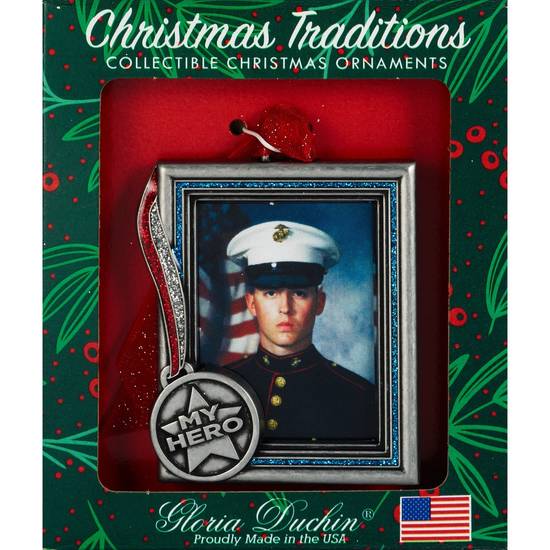 Order Gloria Duchin Christmas Traditions Ornament, My Hero Photo Frame food online from CVS store, Worcester on bringmethat.com
