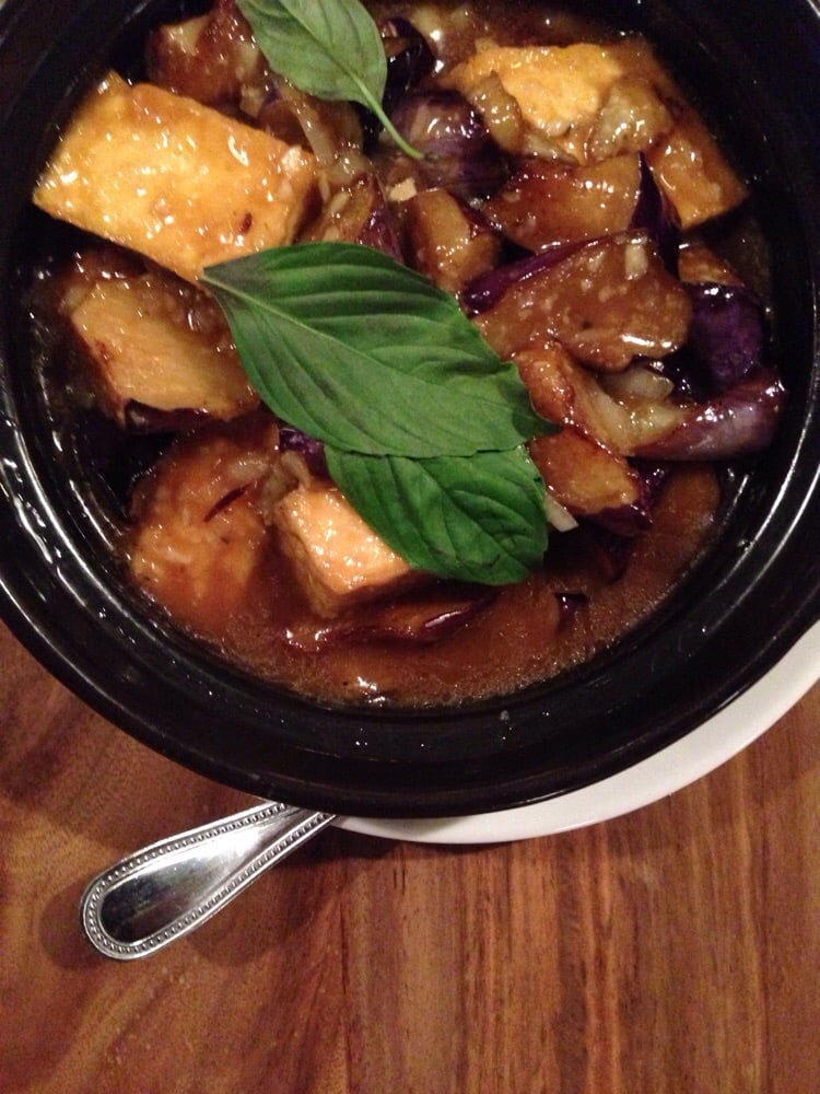Order 34. Eggplant Tofu food online from Indochine Vegan store, San Francisco on bringmethat.com