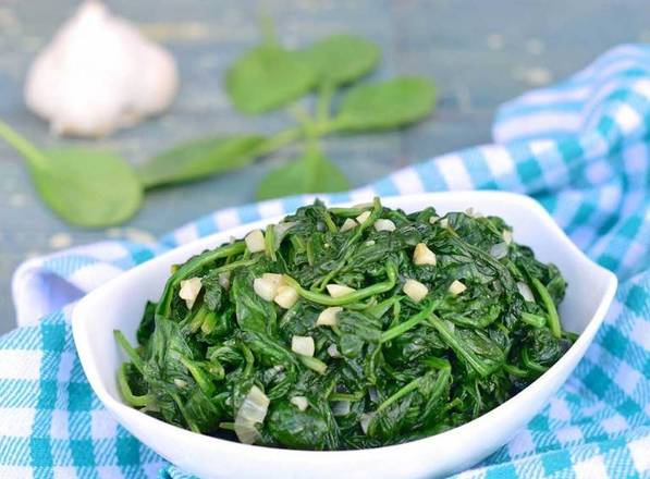 Order Sauteed Spinach food online from Green Leaf Restaurant store, Fairview on bringmethat.com