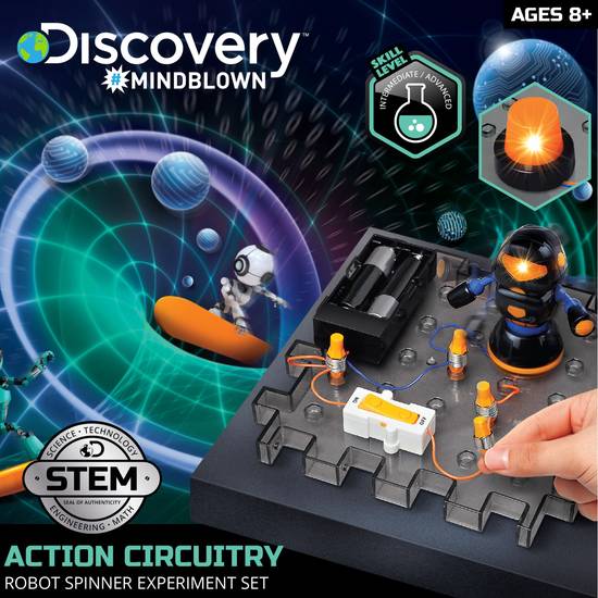 Order Discovery Mindblown Toy Circuitry Action Experiment Robot Spinner food online from CVS store, TULARE on bringmethat.com