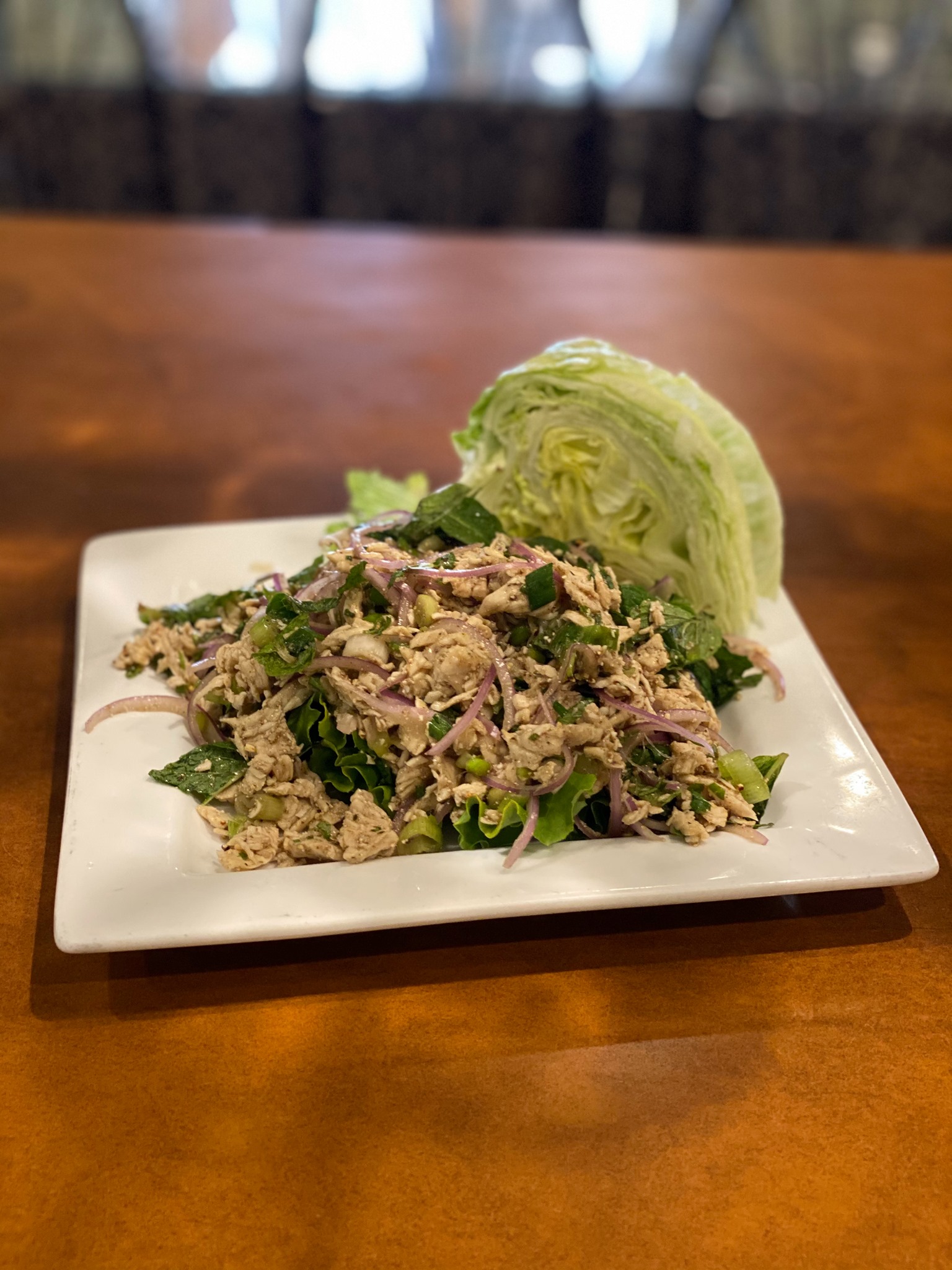 Order 15. Larb Chicken  food online from Thai Orchid store, Charlotte on bringmethat.com
