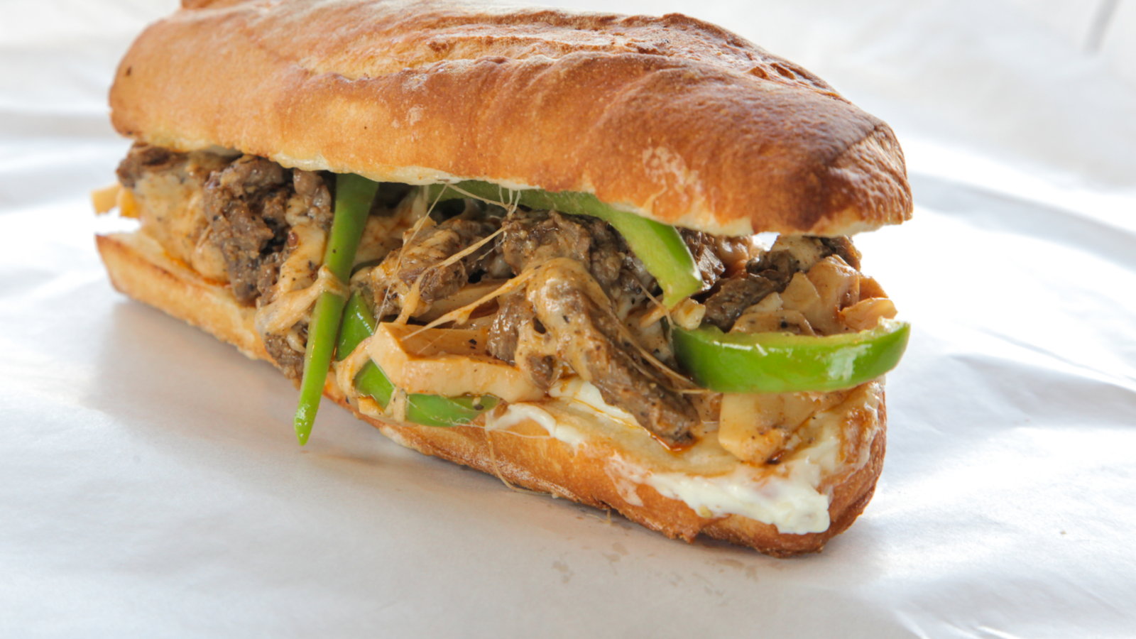 Order Honey Mustard Philly Cheesesteak Sandwich food online from Chief Cheesesteaks store, Arlington on bringmethat.com