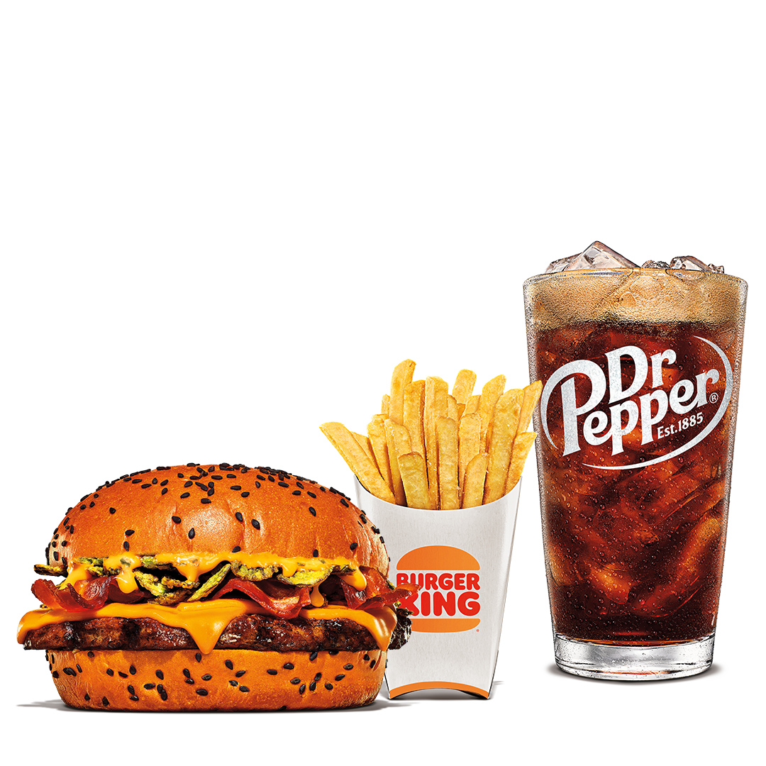 Order Ghost Pepper Whopper Meal food online from Burger King store, Austinburg on bringmethat.com