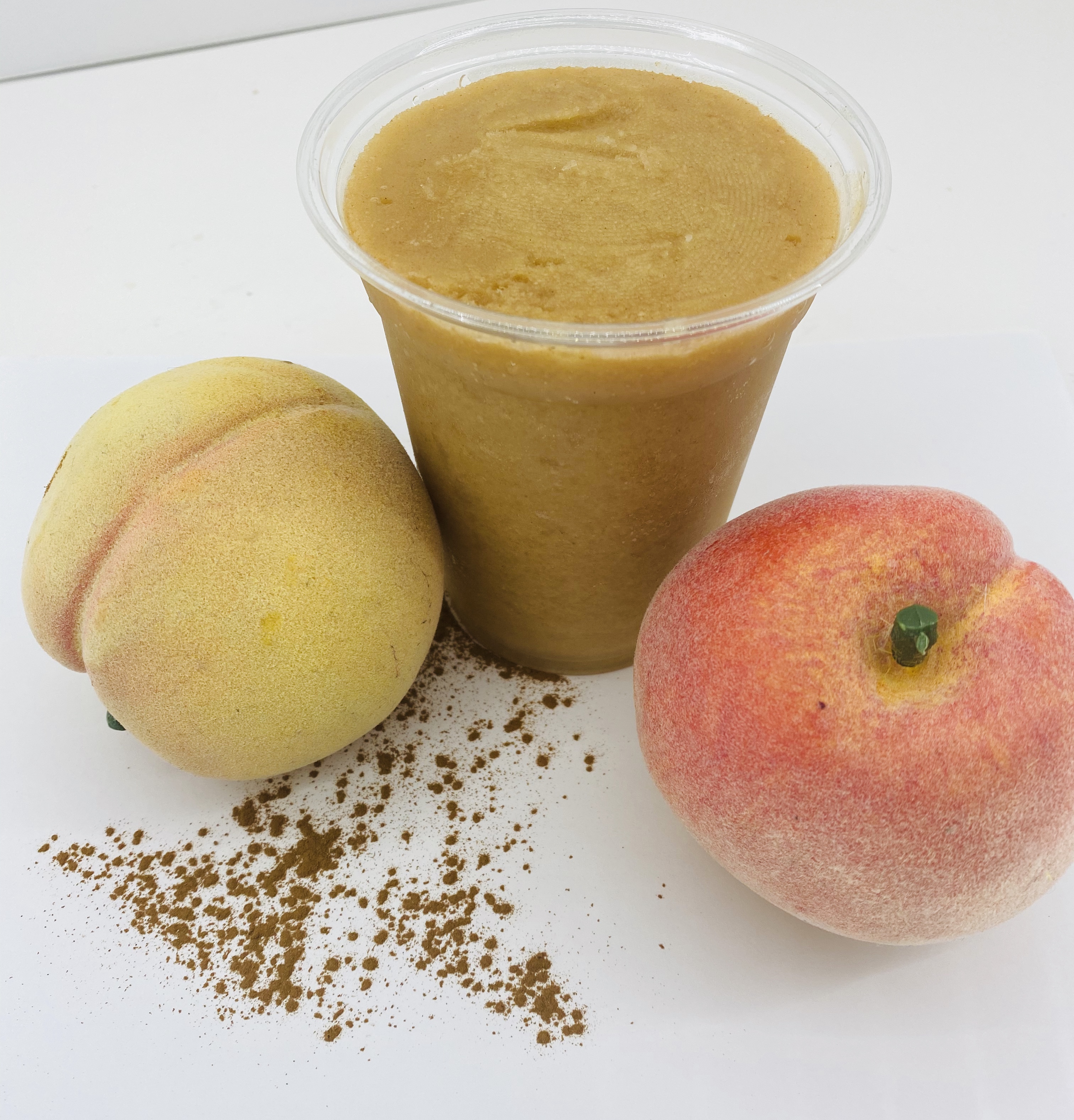 Order Peach Cobbler Smoothie food online from Juice 4 Life store, Los Angeles on bringmethat.com