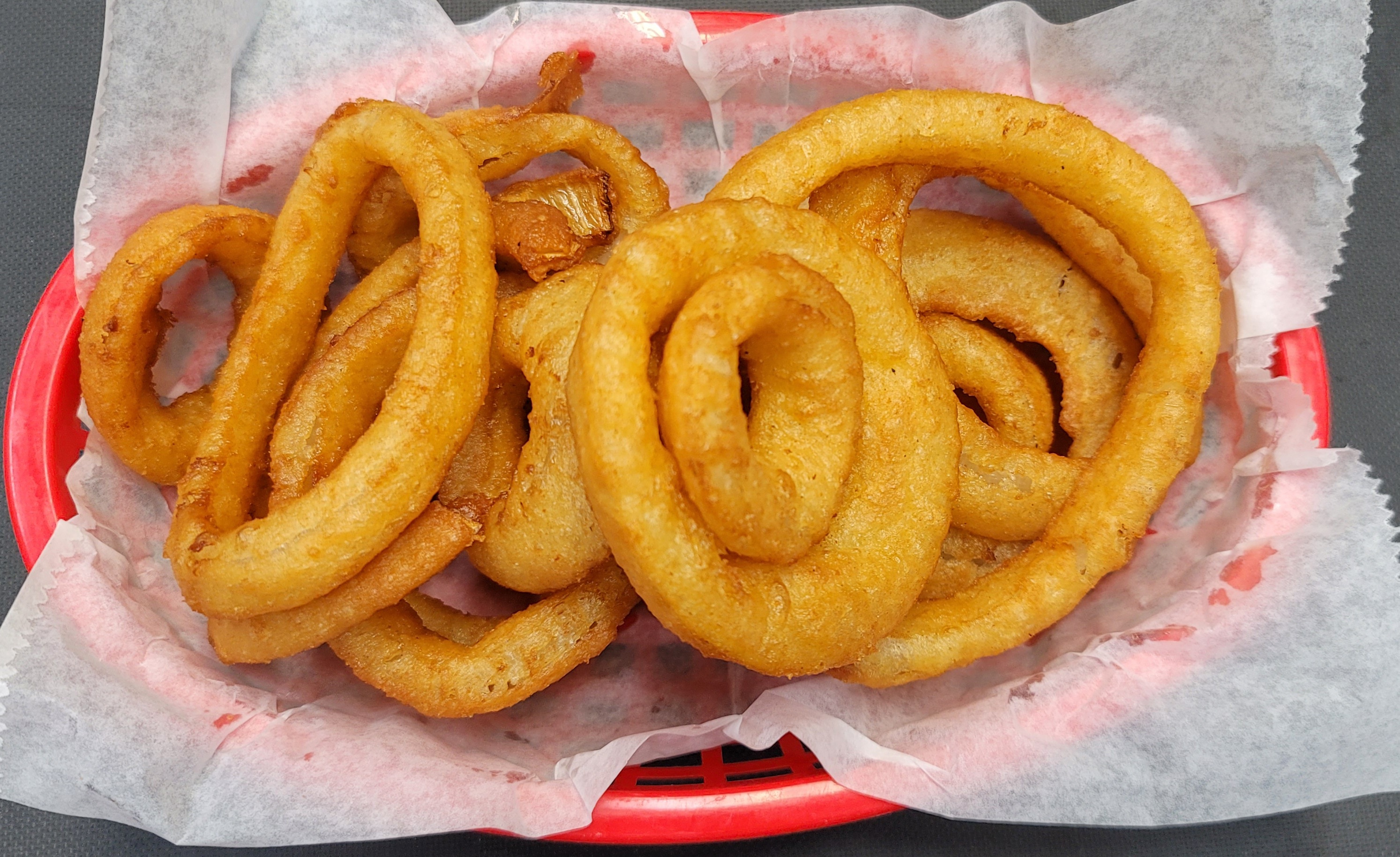 Order A4. Onion Rings food online from La Juicy Seafood store, O'Fallon on bringmethat.com