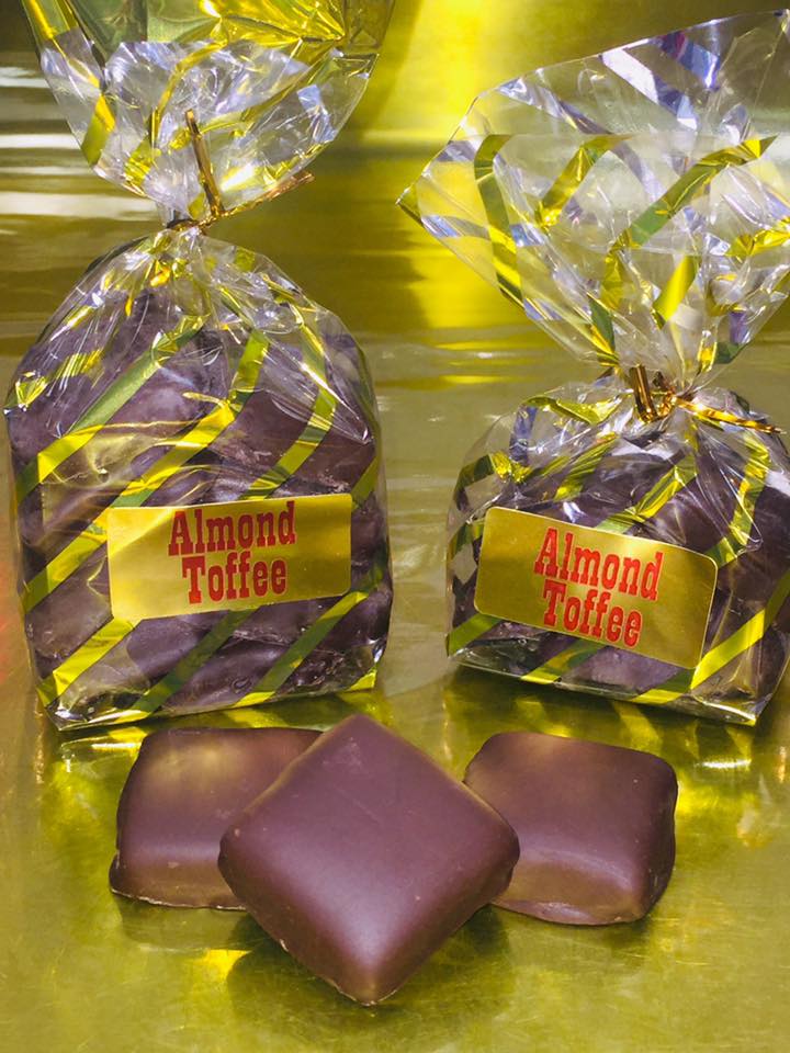 Order Almond Toffee food online from Cookies by Gayla - West Ridge Mall store, Topeka on bringmethat.com
