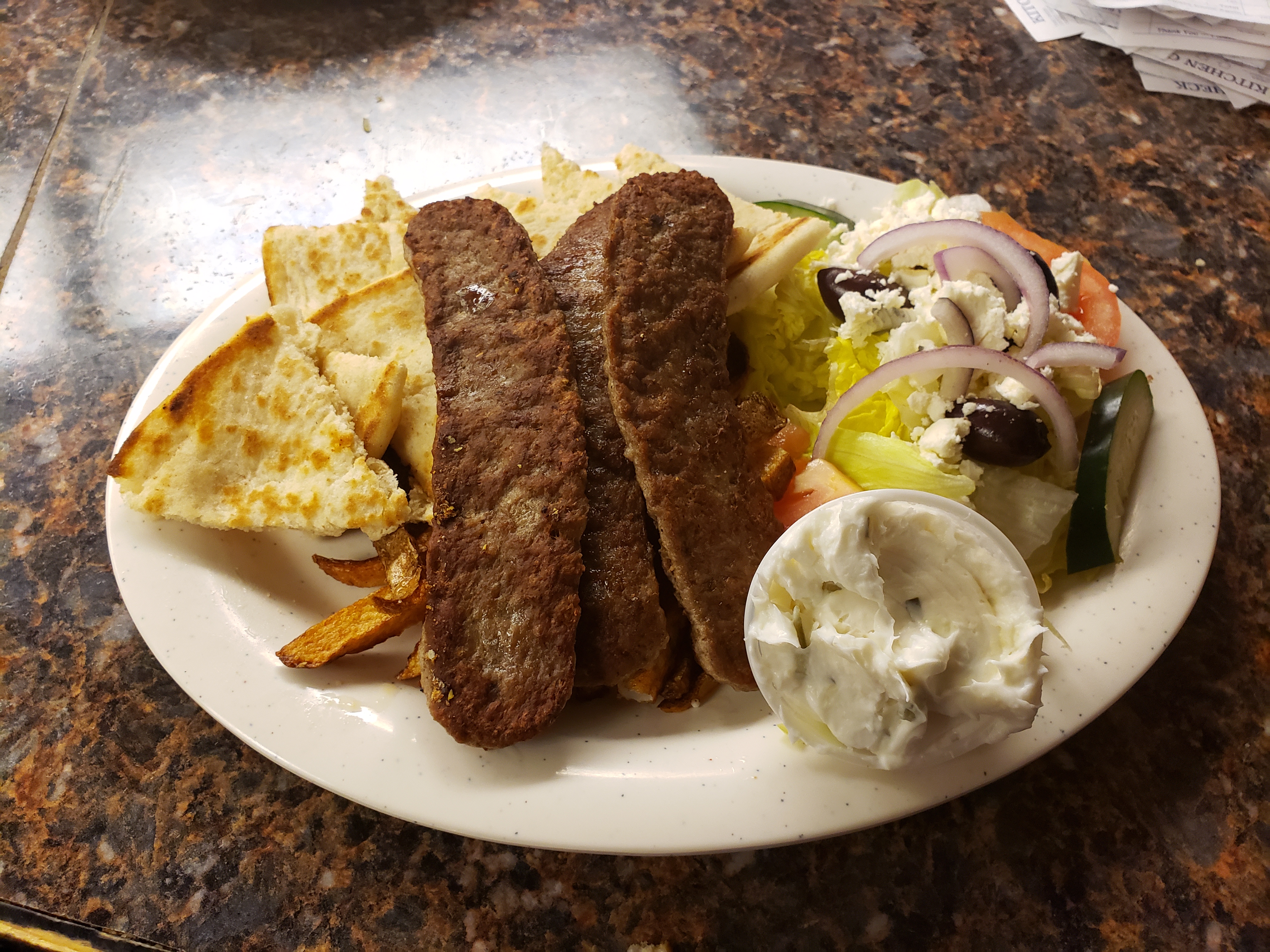 Order Gyro Platter food online from Jesse Place store, Norfolk on bringmethat.com