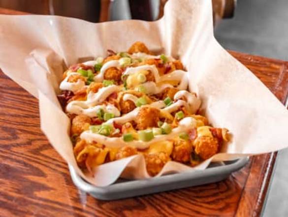 Order Loaded Tater Tots food online from Bottlenecks Saloon and Eatery store, West Hazleton on bringmethat.com