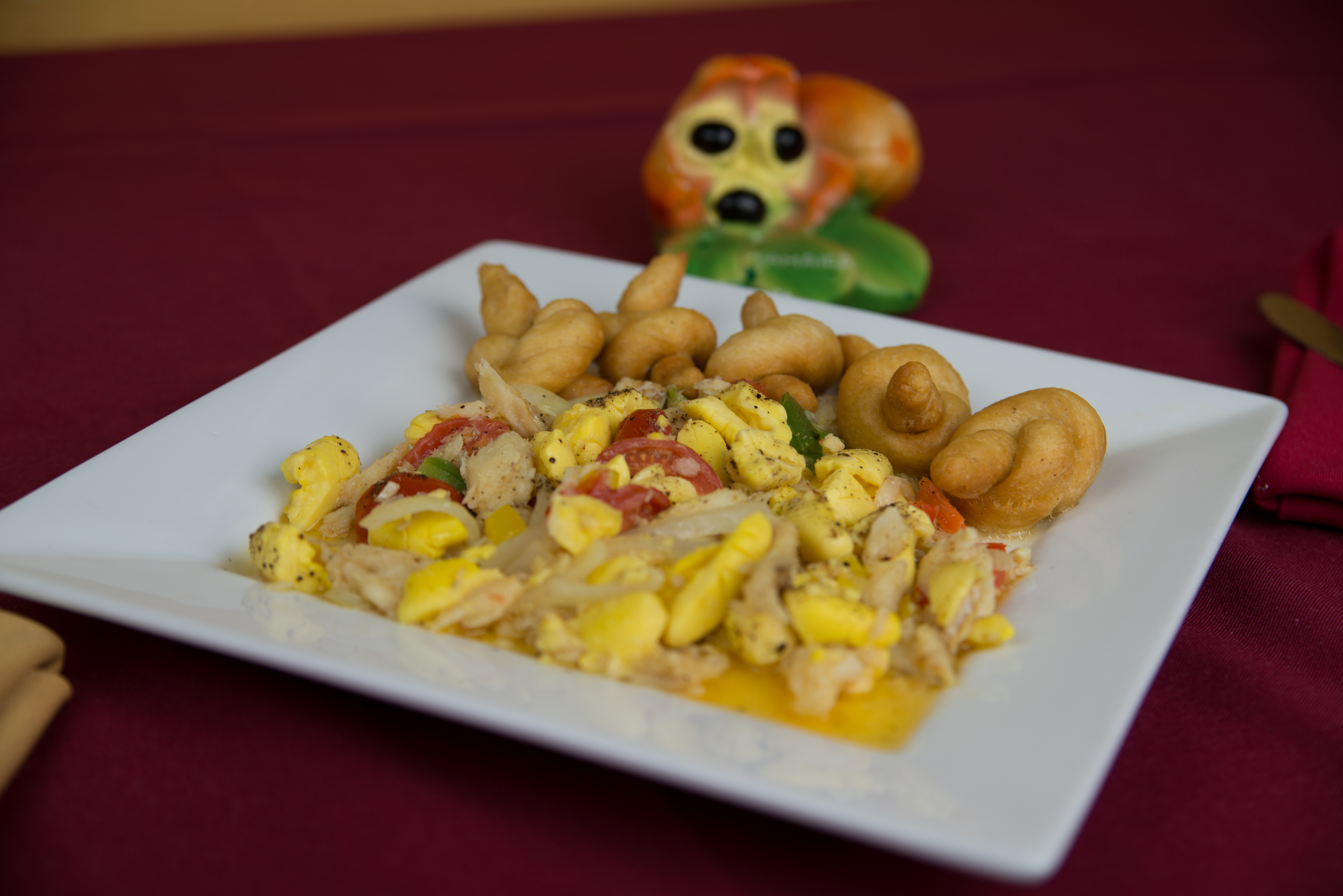Order Vegetarian Ackee Saute food online from Spice Island Grill store, Colorado Springs on bringmethat.com