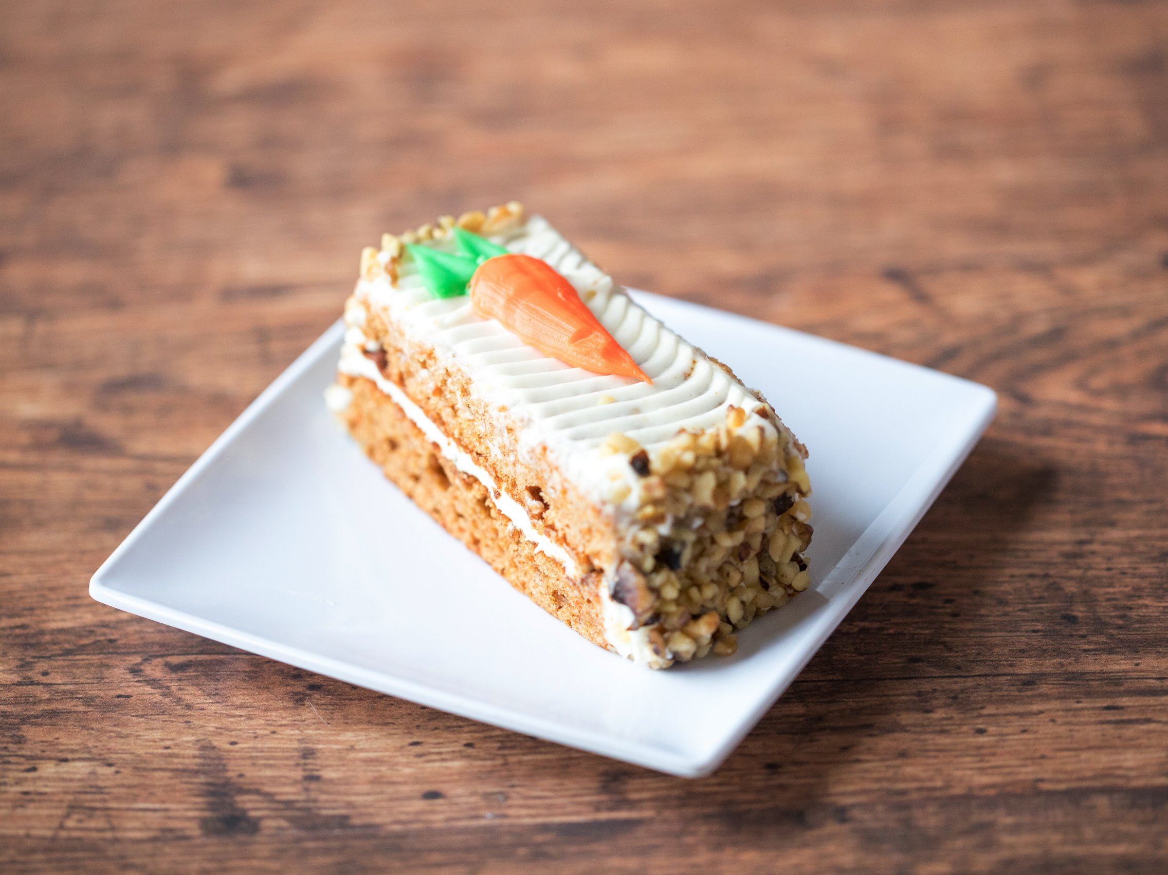 Order Carrot Cake Slice food online from Modern Pastry store, Boston on bringmethat.com