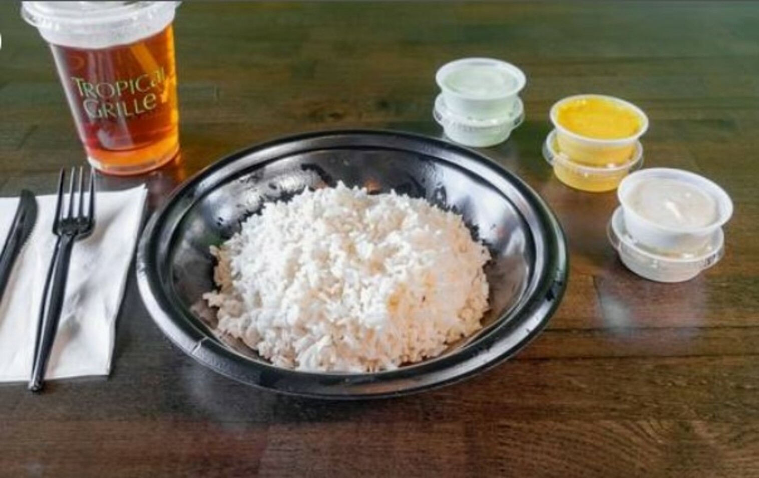 Order White Rice food online from Tropical Grille store, Lexington on bringmethat.com