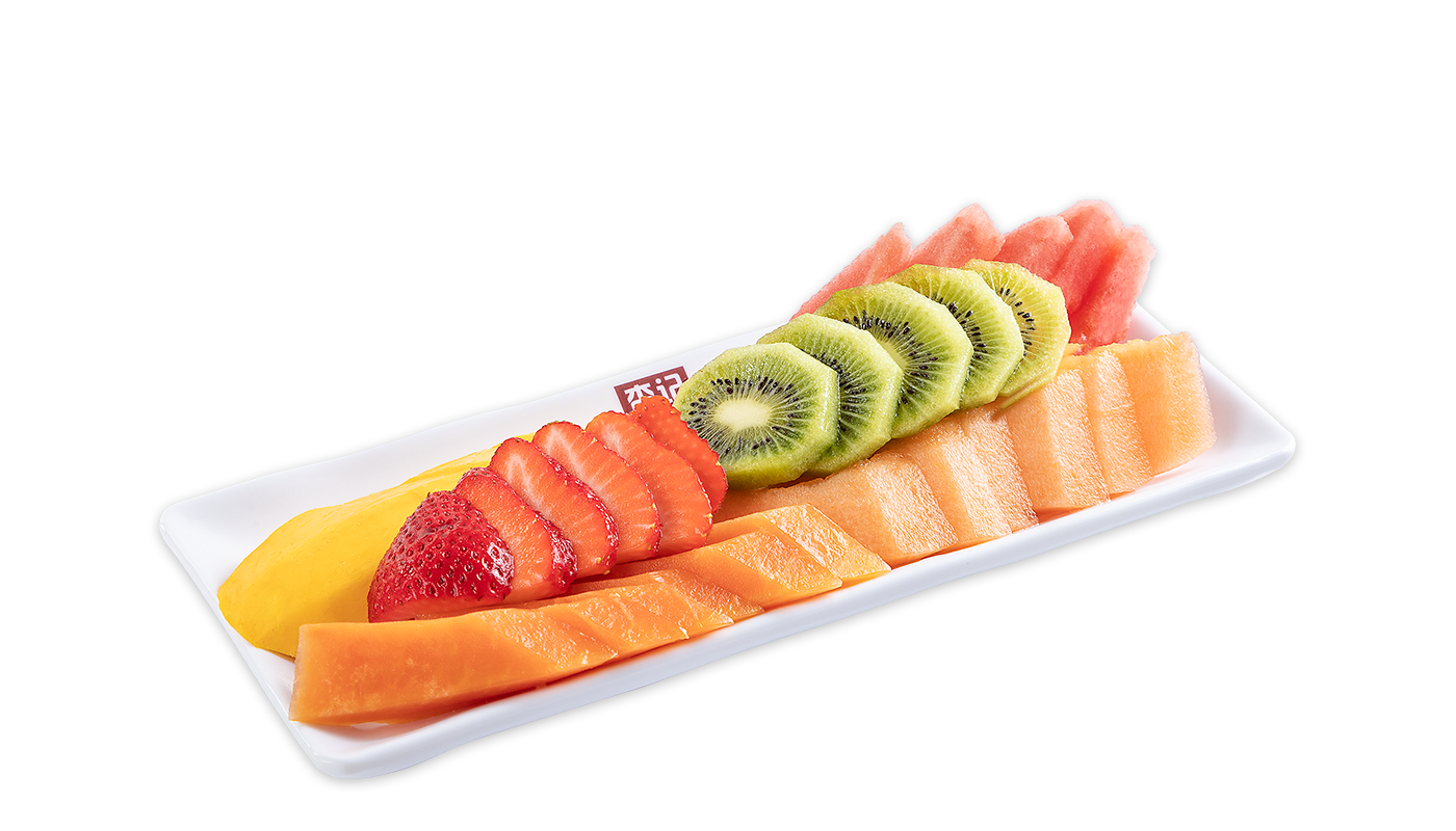 Order F5. Assorted Fruits Platter food online from Sweethoney Dessert store, Colma on bringmethat.com