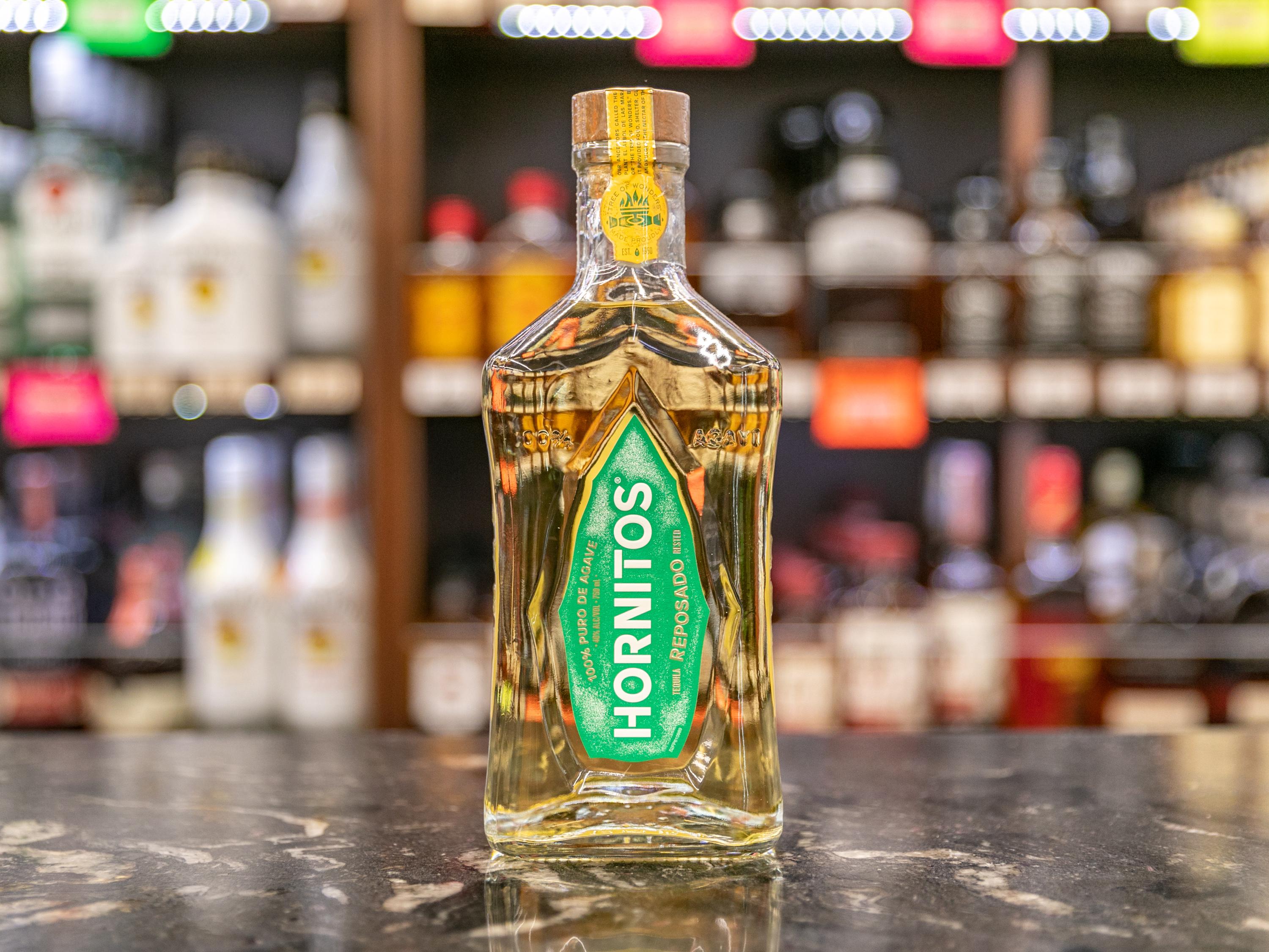 Order Hornitos Reposado Tequila 750 ml. food online from Hilltop Liquor store, San Diego on bringmethat.com