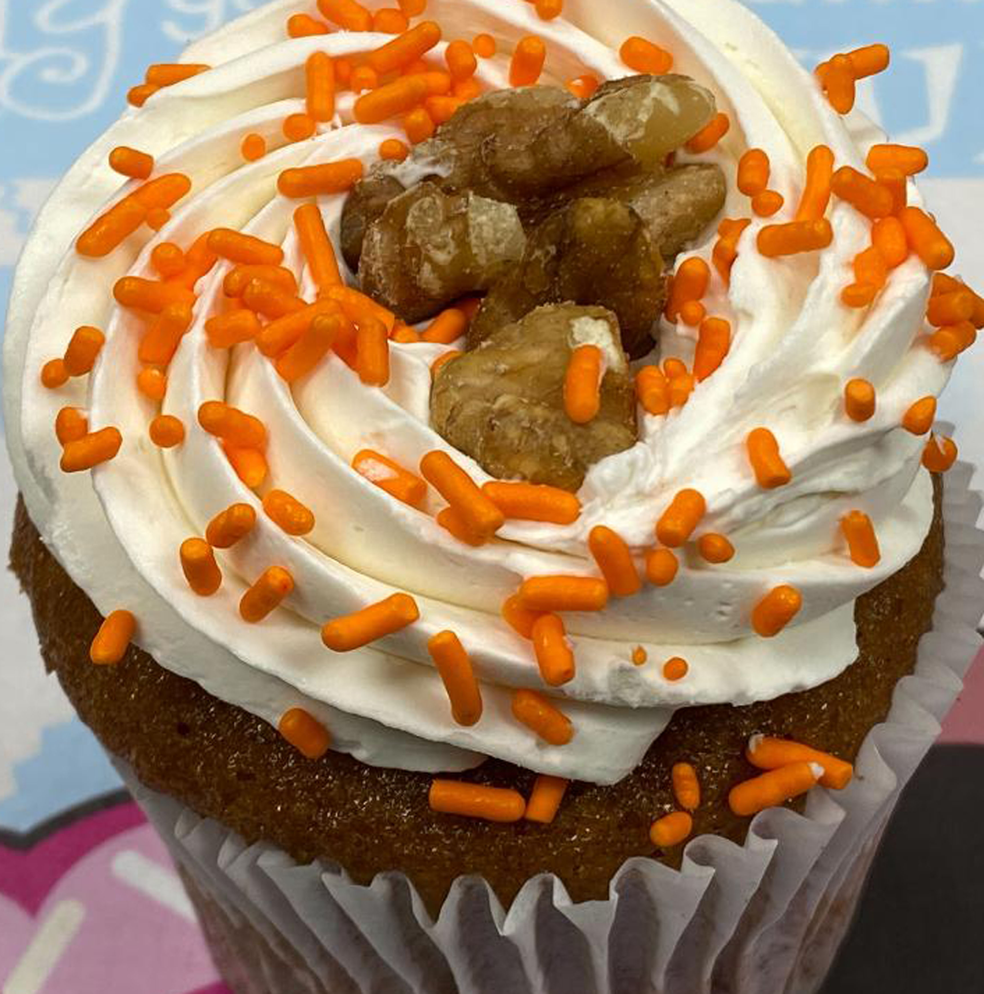Order Carrot Cake food online from Tubbys Sub Shop & Just Baked Cupcakes store, Wixom on bringmethat.com