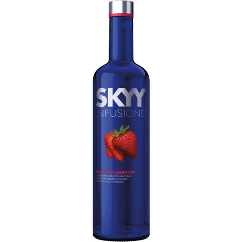 Order SKYY Infusions Wild Strawberry 750 ml. food online from Mirage Wine & Liquor store, Palm Springs on bringmethat.com
