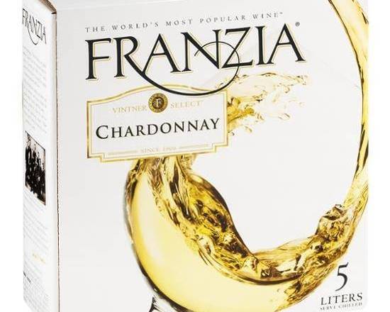 Order Franzia Chardonnay 5l box food online from Rocky Liquor store, Claremont on bringmethat.com