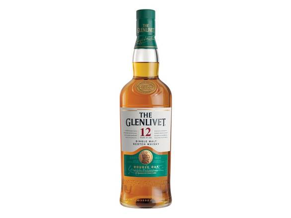 Order The Glenlivet 12 Year Old Single Malt Scotch Whisky - 750ml Bottle food online from Josh Wines & Liquors Inc store, New York on bringmethat.com