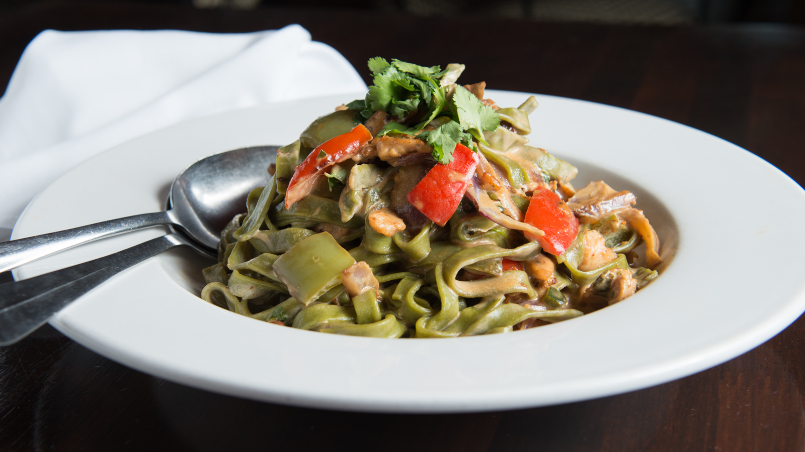 Order Chicken Tequila Fettuccine food online from Sammy’s Woodfired Pizza & Grill store, San Diego on bringmethat.com