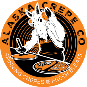 Order Sticker - Goat Holographic food online from Alaska Crepe Co store, Ketchikan on bringmethat.com