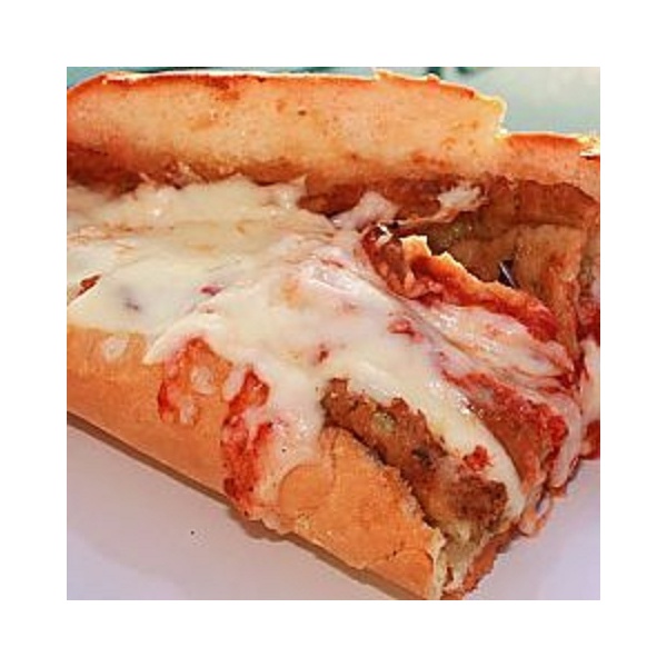 Order Chicken Parmesan Sandwich food online from Zorbas Pizza store, Millbrae on bringmethat.com