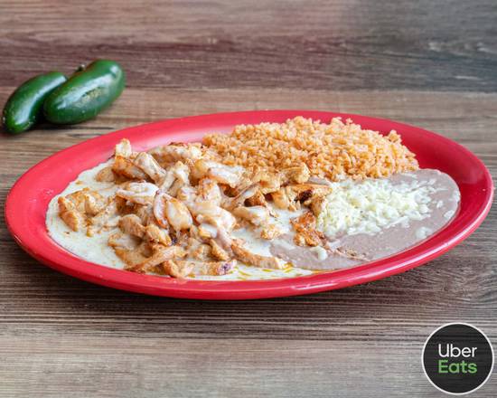 Order Eagles Plate  food online from Cowboys Mexican Grill store, Asheville on bringmethat.com