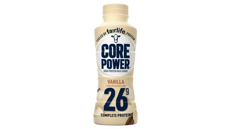Order Core Power Protein Vanilla 26G Bottle food online from Trumbull Mobil store, Trumbull on bringmethat.com