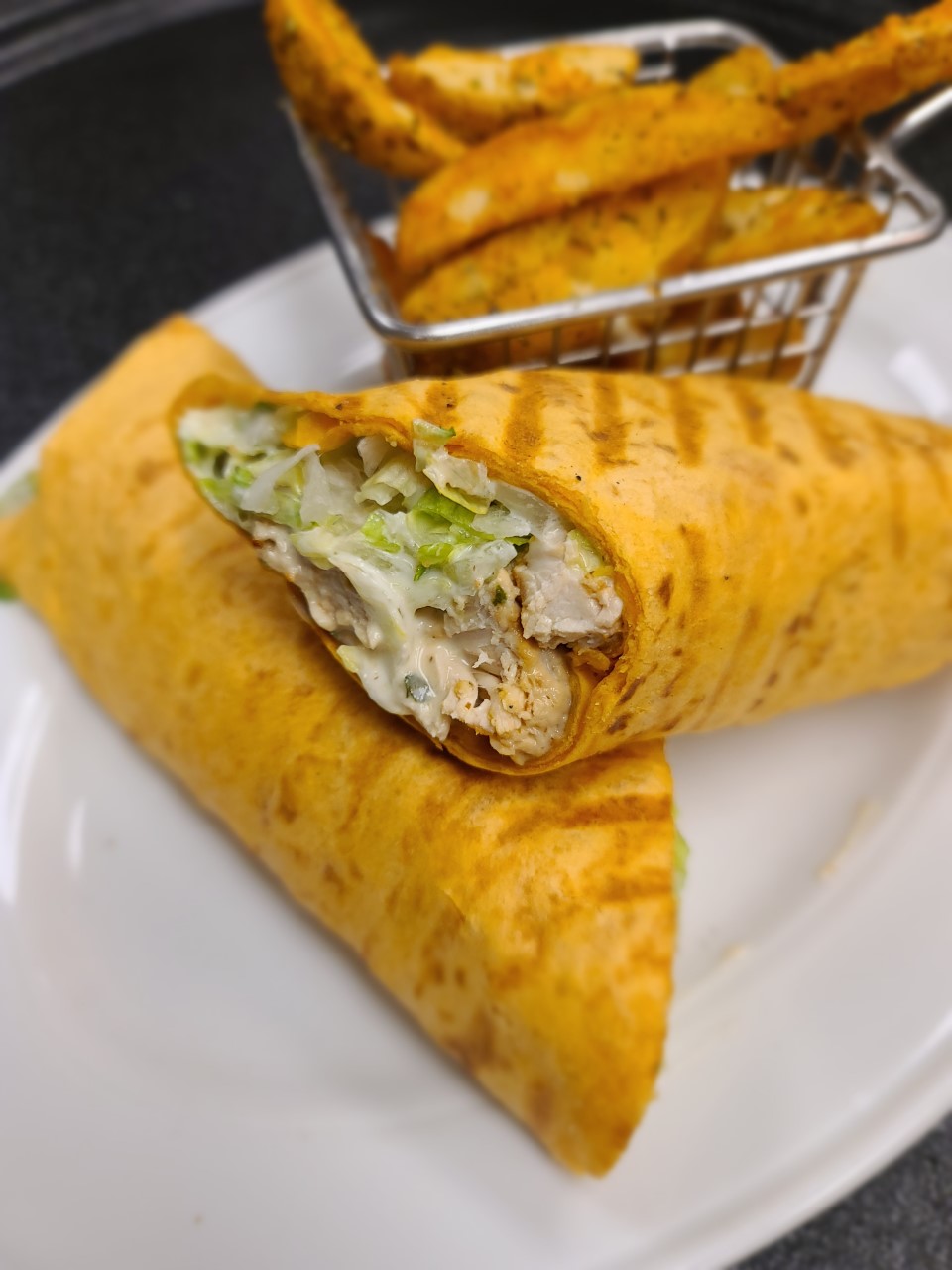 Order Grilled Chicken Roll Up food online from La Bistro store, Canton on bringmethat.com