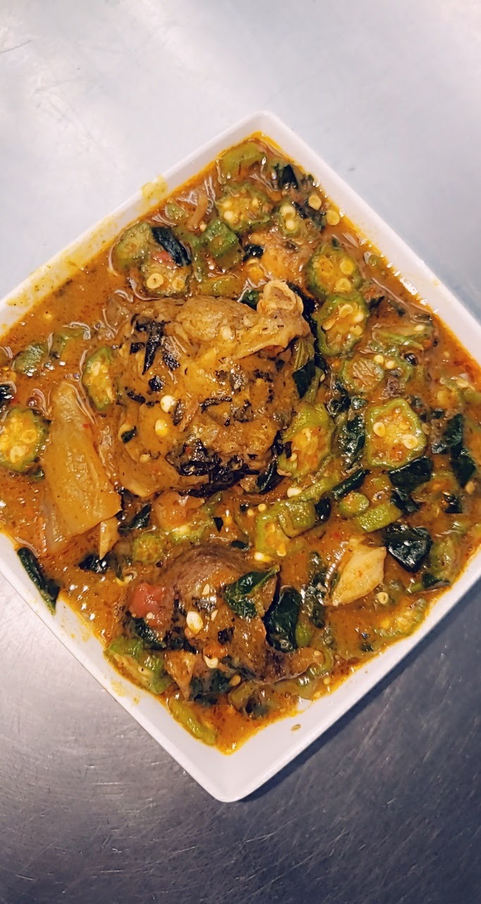 Order Any Soup with Catfish: Egusi/Okro/Vegetable/Onugbo/Ogbono food online from Aso Rock African Restaurant store, Dallas on bringmethat.com