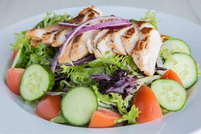 Order Grilled Chicken Salad food online from Pita Jungle store, Chandler on bringmethat.com