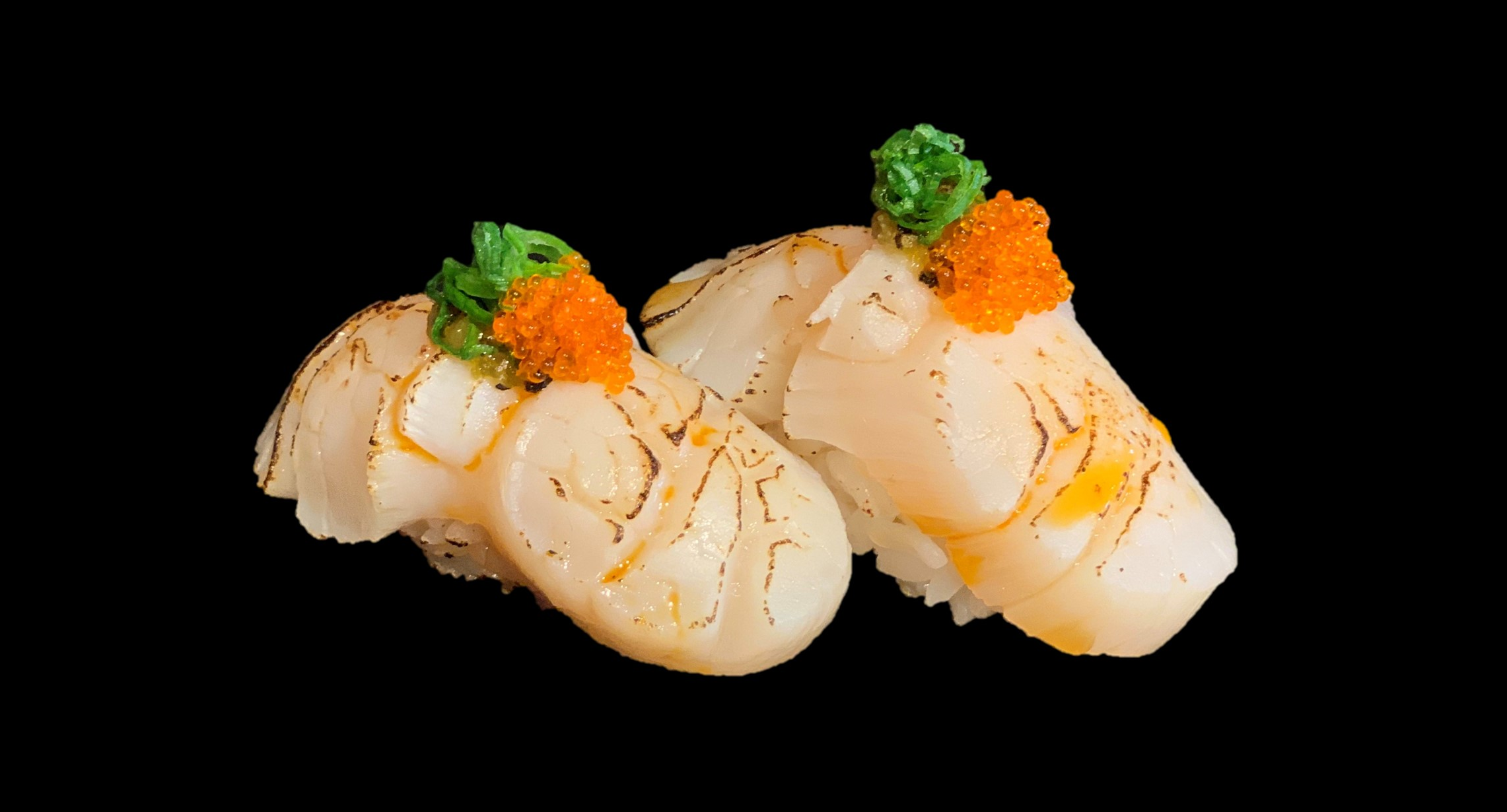 Order Seared scallop Sushi food online from Kazuki Sushi store, Los Angeles on bringmethat.com