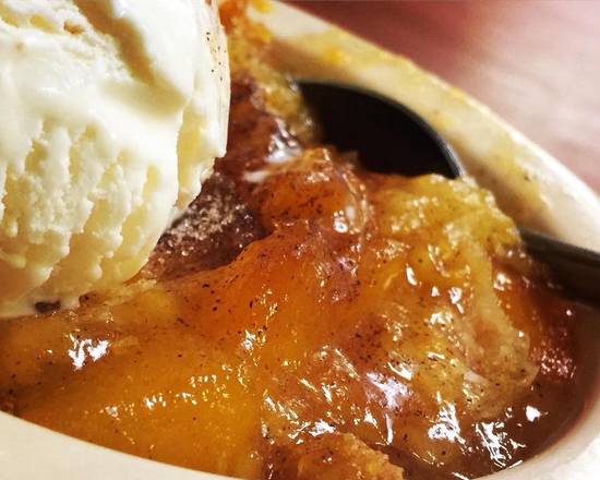 Order Peach Cobbler food online from Mama's Daughters' Diner store, Irving on bringmethat.com