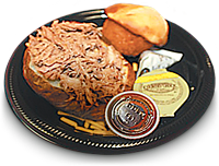 Order Barbecue Baked Potato food online from Strouds Barbeque store, Franklin on bringmethat.com