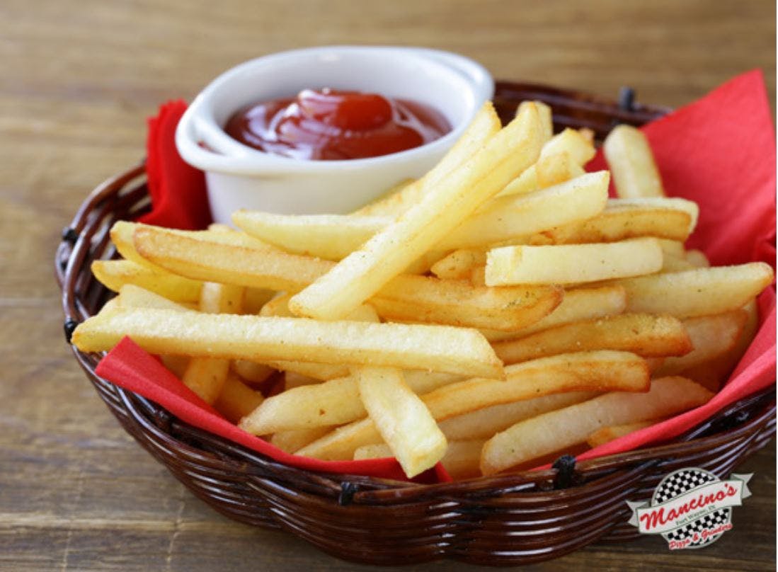 Order Basket of Fries - Appetizer food online from Mancino Grinders & Pizza store, New Haven on bringmethat.com