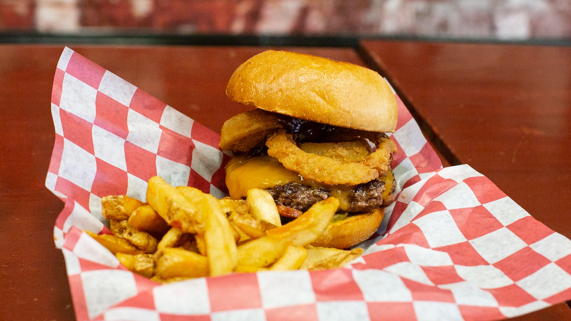 Order BBQ Conecuh Burger with a Side food online from Brewha Pub & Grub store, Mobile on bringmethat.com