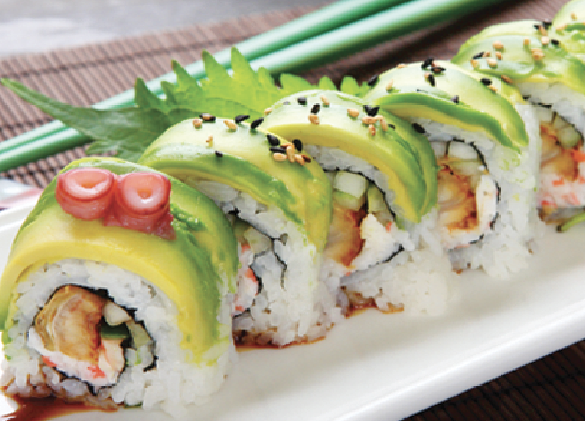 Order Caterpillar Roll food online from Shiki Sushi store, Studio City on bringmethat.com