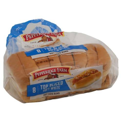 Order Pepperidge Farm · Top Sliced Soft White Hot Dog Buns (8 buns) food online from Safeway store, Rehoboth Beach on bringmethat.com