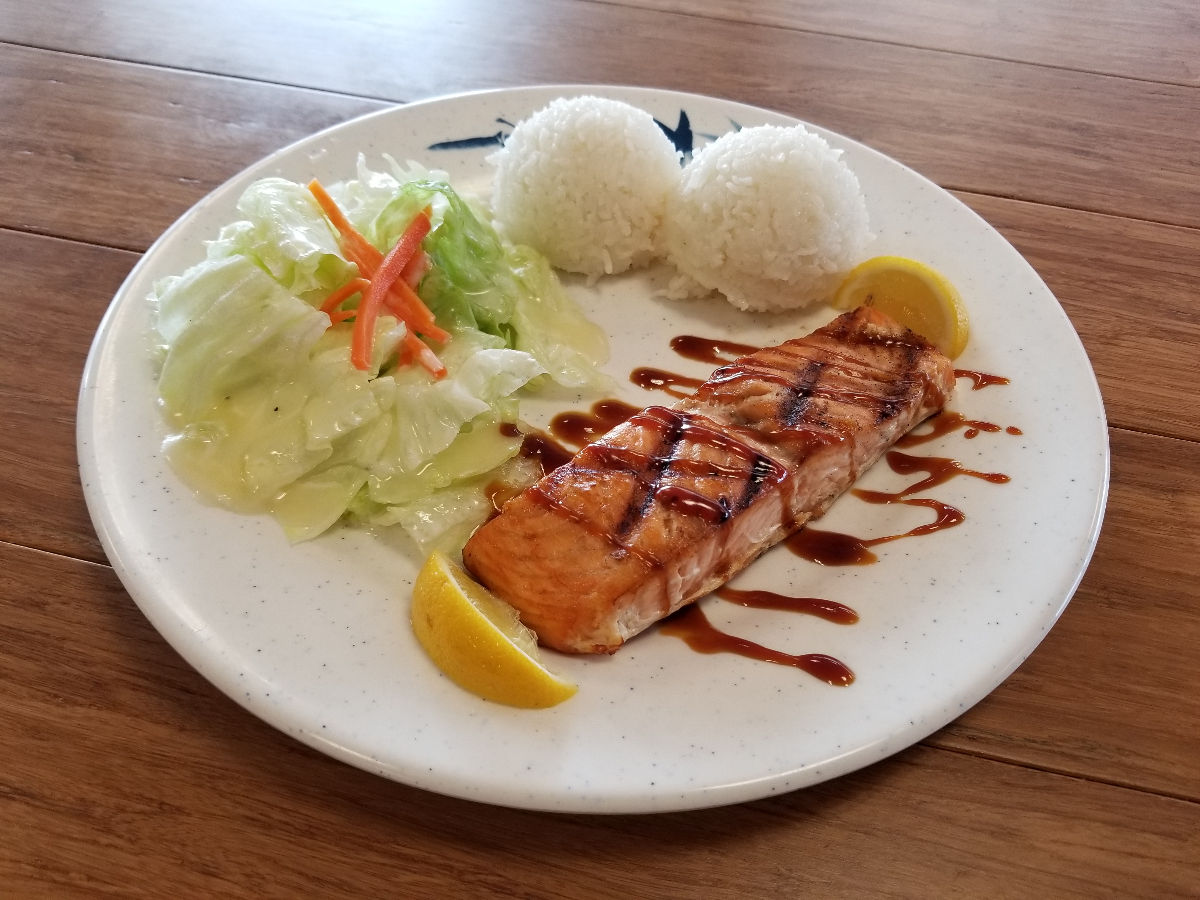 Order Salmon Teriyaki food online from Joy Teriyaki store, Clackamas on bringmethat.com