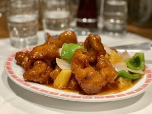 Order Sweet & Sour Chicken (古老雞) food online from Lai Lai Restaurant store, Millbrae on bringmethat.com