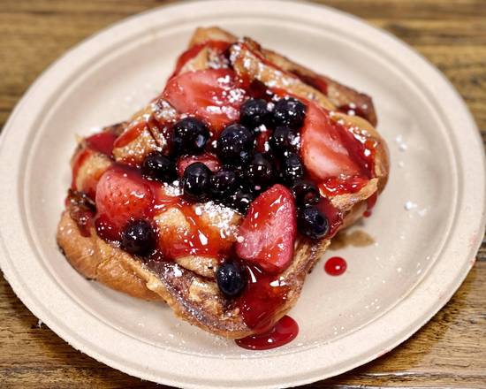 Order Mixed Berry Toast  food online from My Three Sons Bagels store, Garden City on bringmethat.com