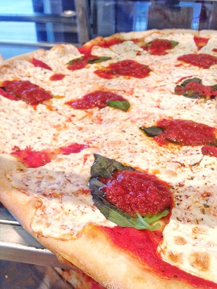 Order Margherita Pizza - Small 14" (6 Slices) food online from Rocco'S Pizza &Amp; Restaurant store, Bedminster on bringmethat.com