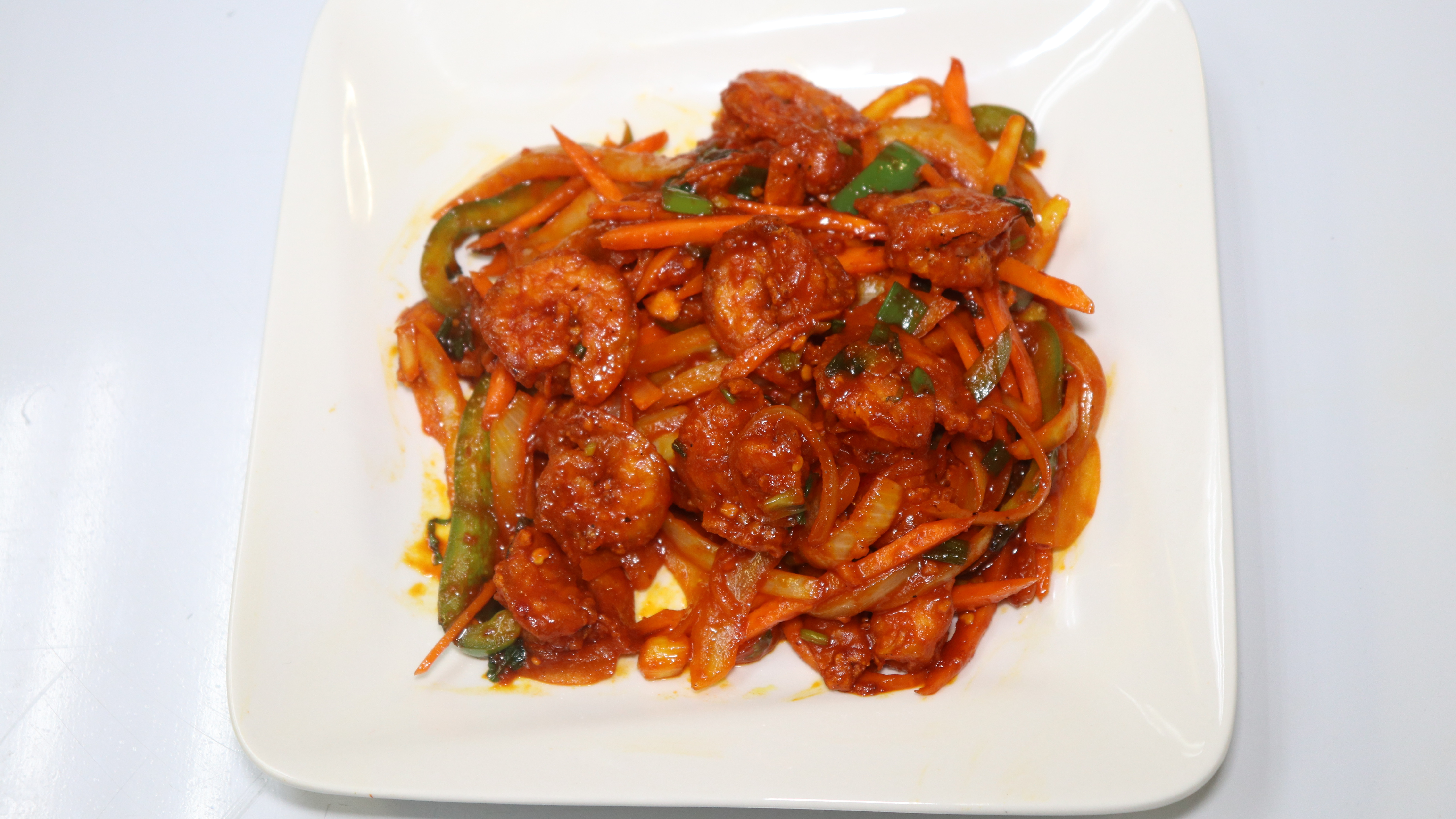 Order Shrimp Chilli food online from Hot N Spicy Restaurant store, Irving on bringmethat.com